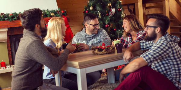 Wiener Singles feiern Weihnachten zusammen